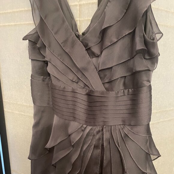 Adrianna Papell Occasions Tiered Chiffon Gown - Picture 5 of 8